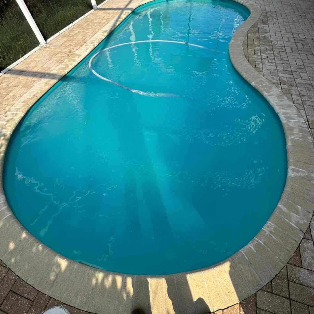 Pool after cleaning